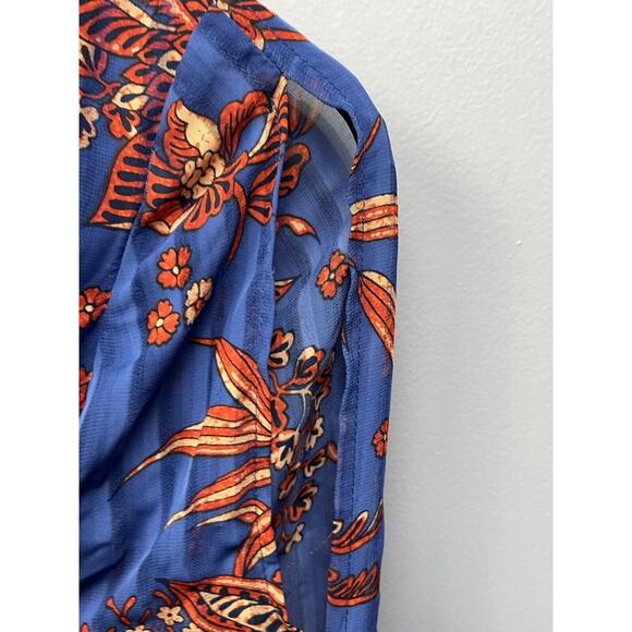 Inspired Hearts Women's Size Medium Top Multicolor long Sleeve V Neck Pullover - Picture 6 of 8